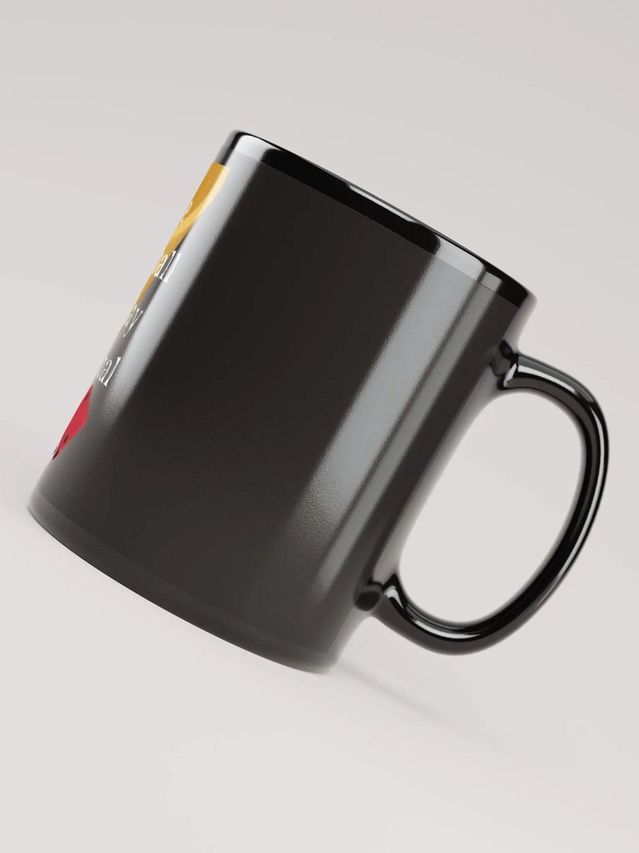 The Baseball Replay Journal Black Glossy Mug product image (4)