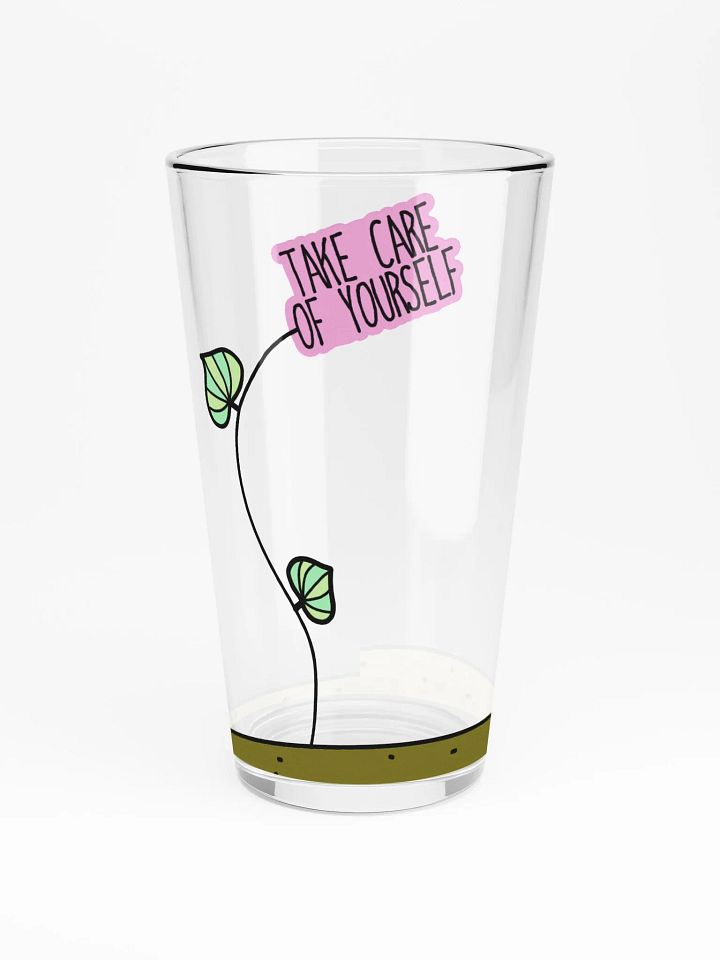 Take Care of Yourself Glass product image (1)