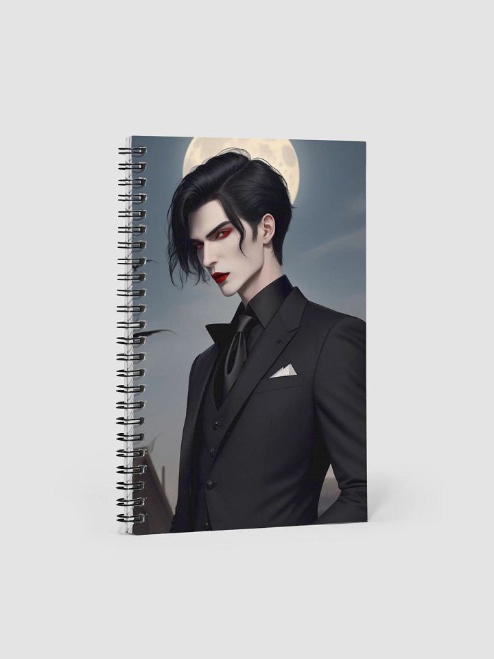 Male Vampire V.1 Spiral Notebook product image (1)