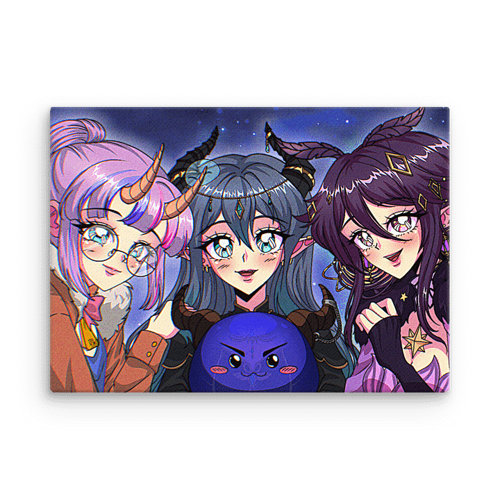 Family Collab Canvas Mouse Pad product image (1)
