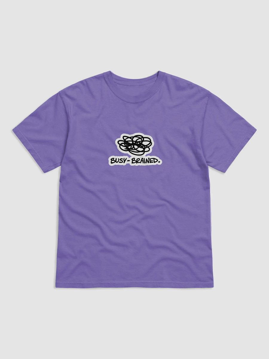 BUSY-BRAINED garment-dyed tee (bubble design) product image (1)