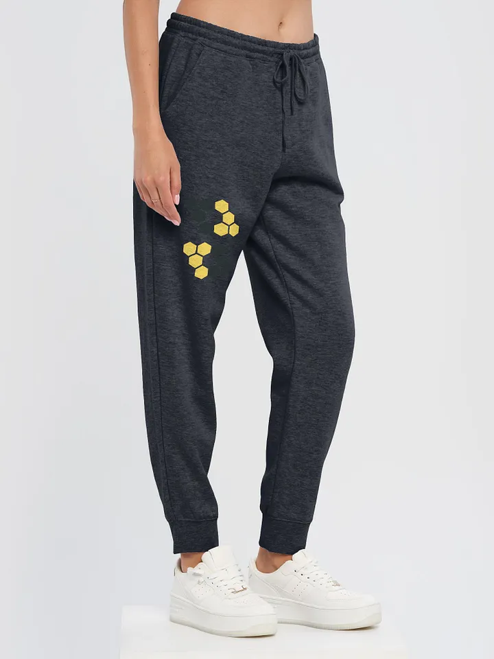 Independent Trading Co. Midweight Fleece Joggers - Hexagon Pattern product image (1)