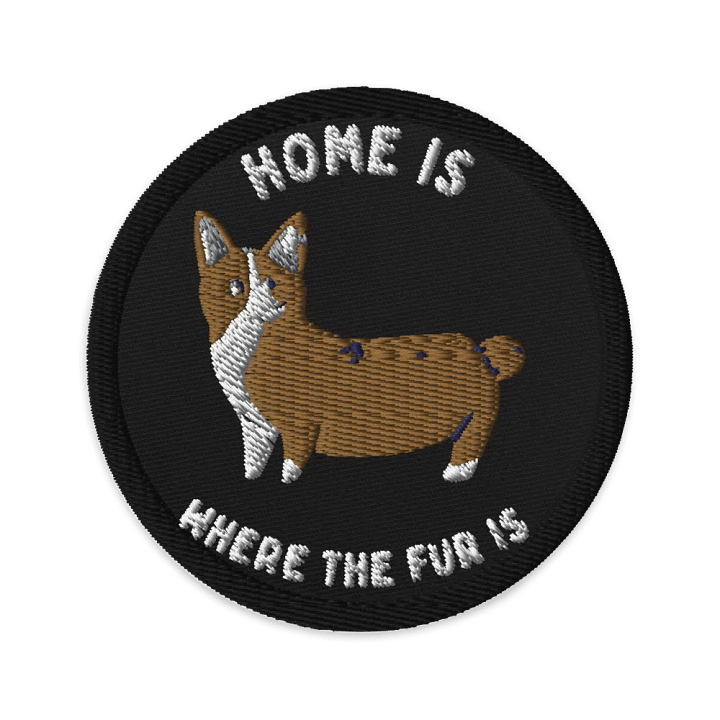 Home Is Where the Fur Is – Heartwarming Patch for Pet Lovers product image (1)