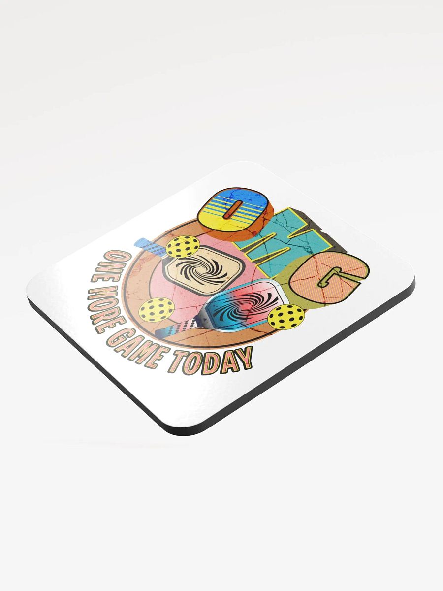 OMG One More Game Today Pickleball Paradise Coasters product image (3)