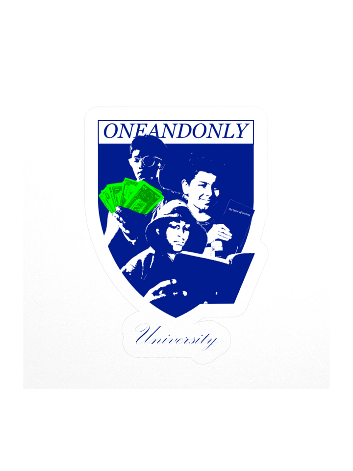 ONEANDONLY University Sticker product image (2)