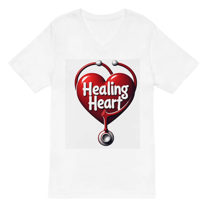 Healing Heart V-Neck Tee product image (2)