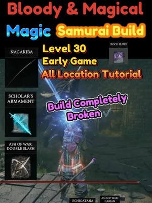 Blood and Magic Katana Samurai Build Early Game Tutorial Beginner Elden Ring Base Game Magic and Blood Samurai Tips All Location Item, Powerful Build For Beginner's Elden Ring Tips and Location #eldenring #eldenringhype #eldenringtips #eldenringtutorial #eldenringlocation #eldenringweapons #eldenringedit #eldenringbuild #eldenringclips #eldenringkatana