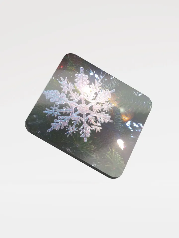 Holiday Snowflake Cork Coaster product image (1)