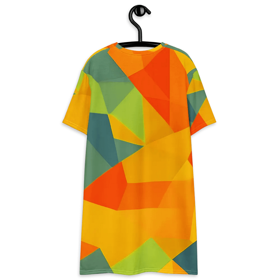 Polygon Paradise T Shirt Dress product image (9)