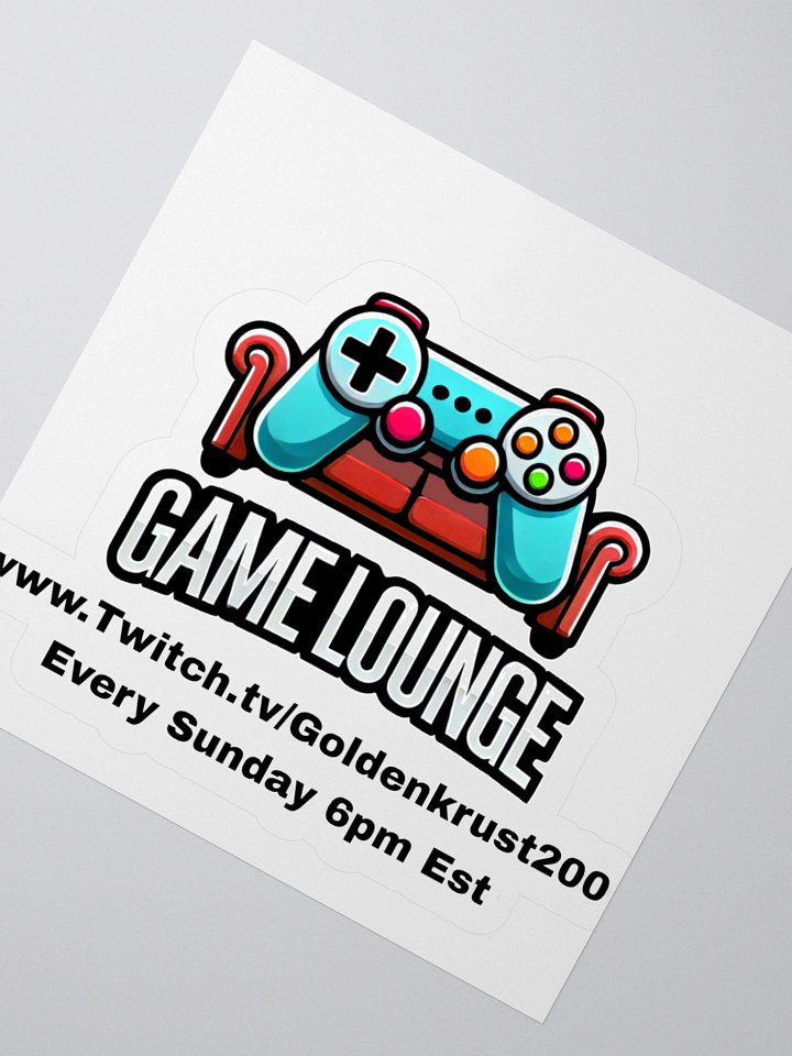 GAME LOUNGE SLAP STICKER product image (2)