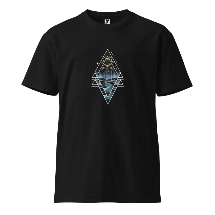 Futuristic Cityscape Drones T-Shirt product image (1)