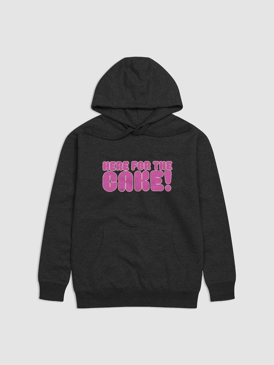 'HERE FOR THE CAKE!' Text Hoodie product image (4)