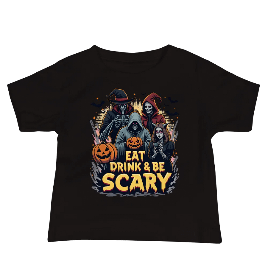 Eat Drink & Be Scary Baby Tee product image (4)