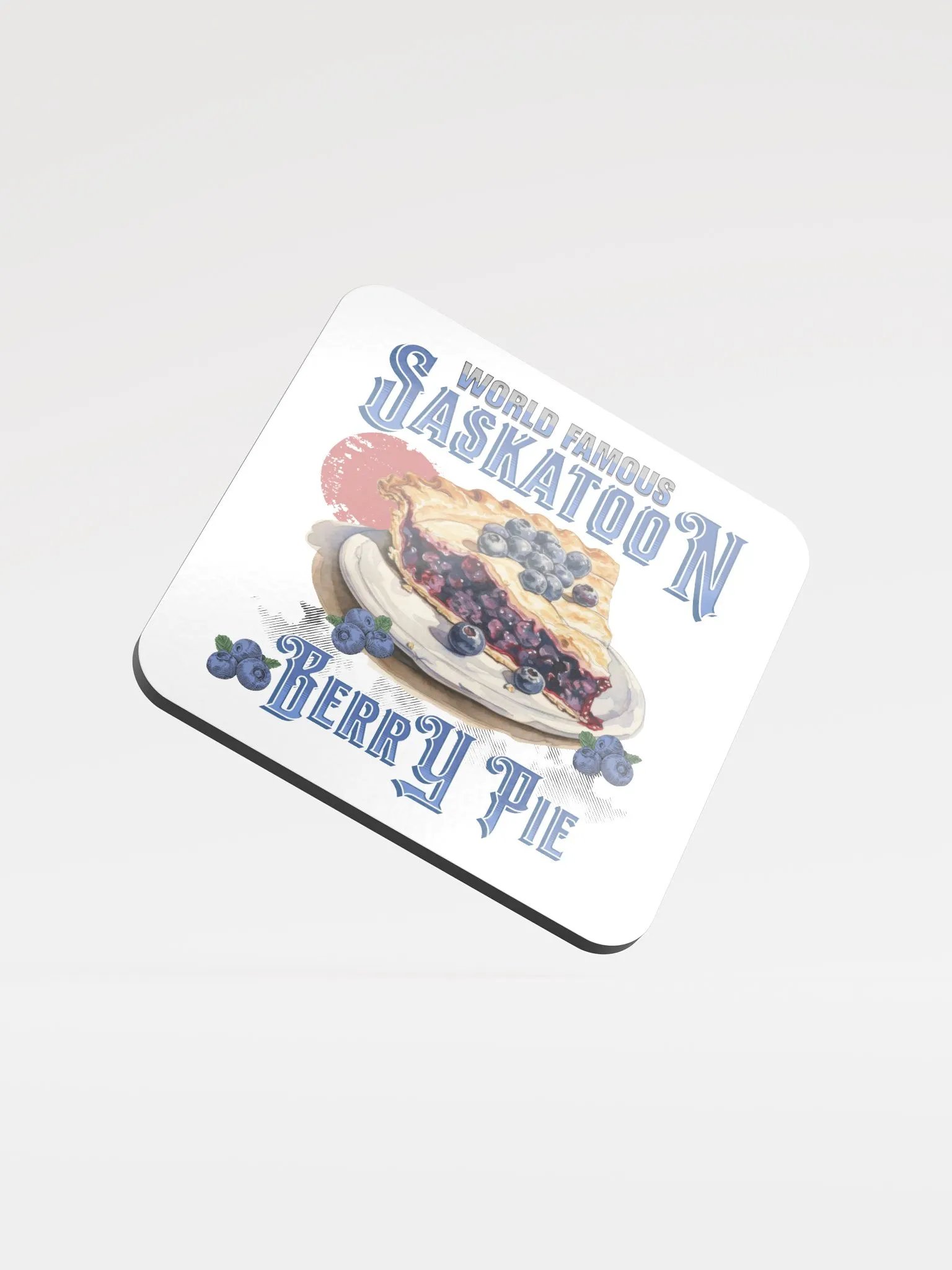 Saskatoon Berry Pie Delight Coaster Set product image (3)