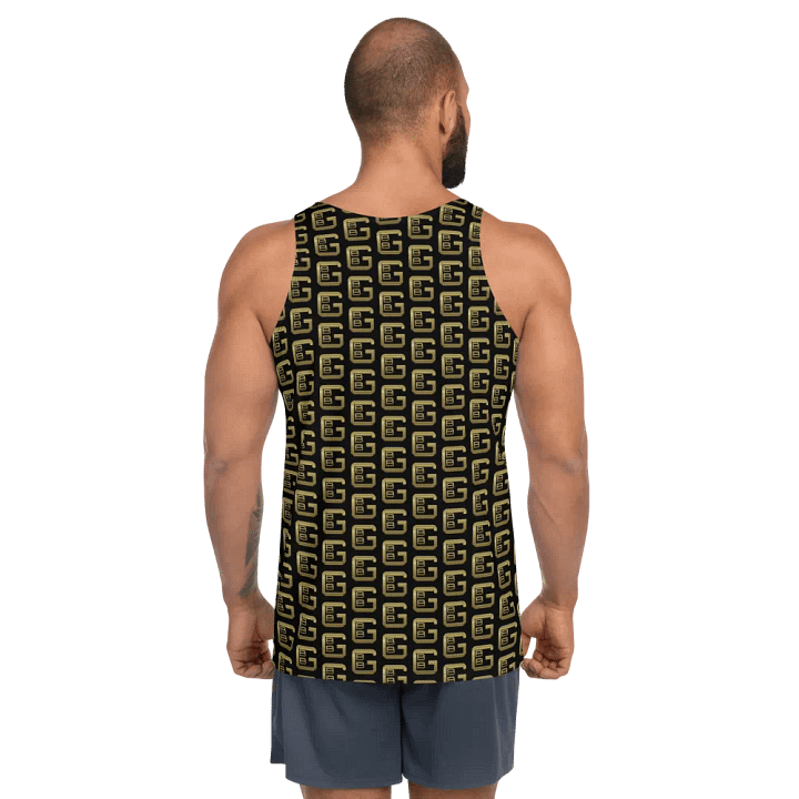Black BBG Designer Logo Tank product image (2)