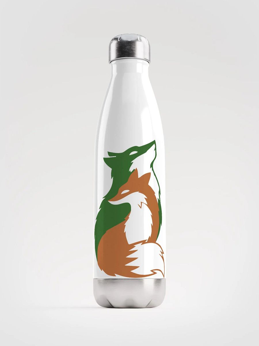 Fox Den Logo Stainless Steel Water Bottle product image (1)