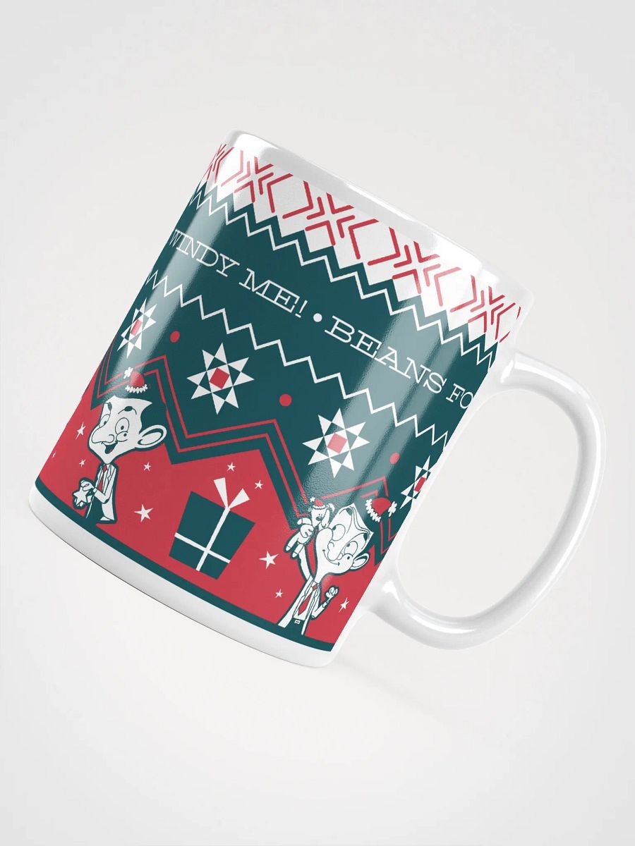 Windy me! Mr.Bean Xmas mug product image (4)