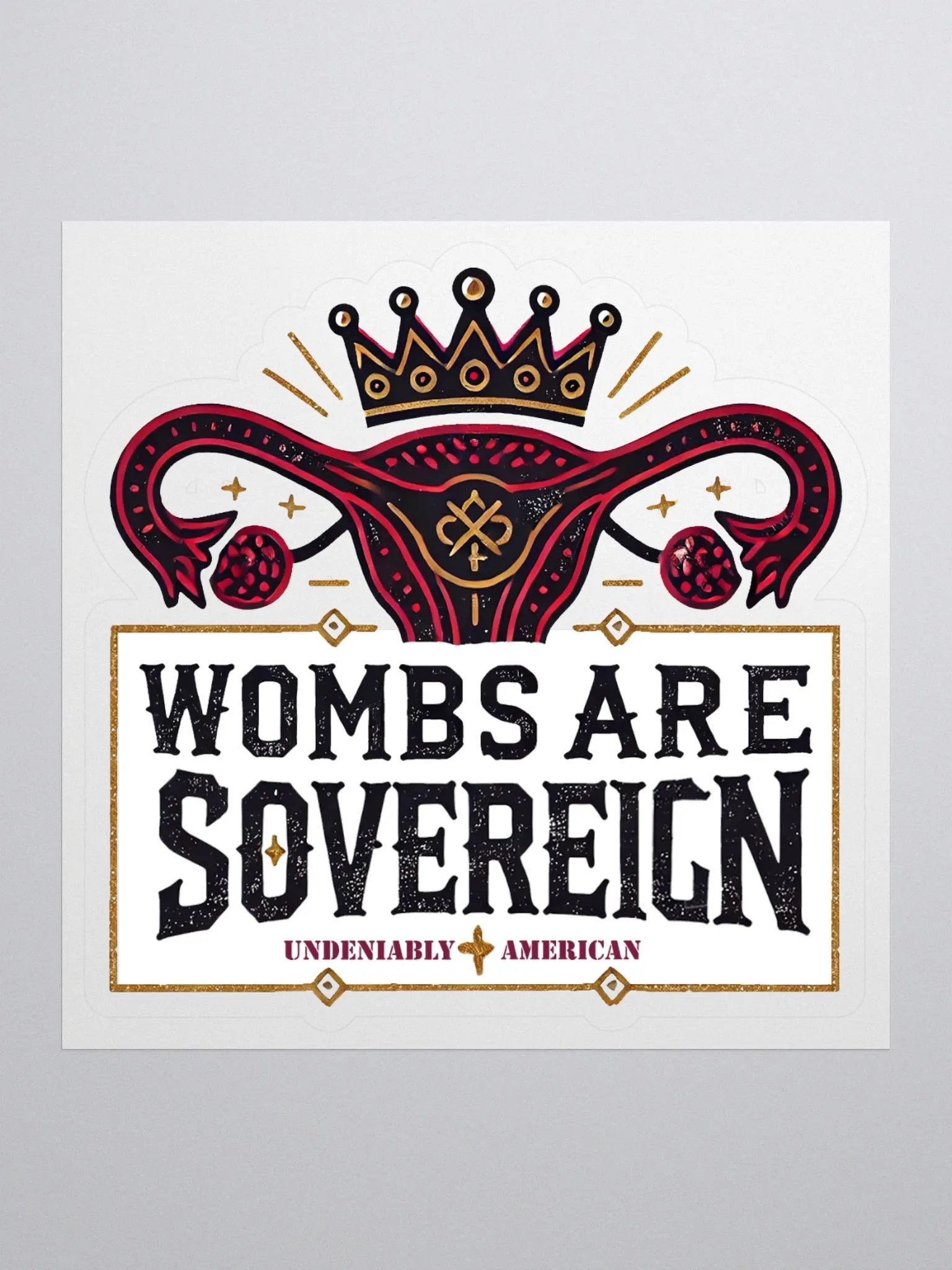 Sovereign Wombs Sticker product image (1)