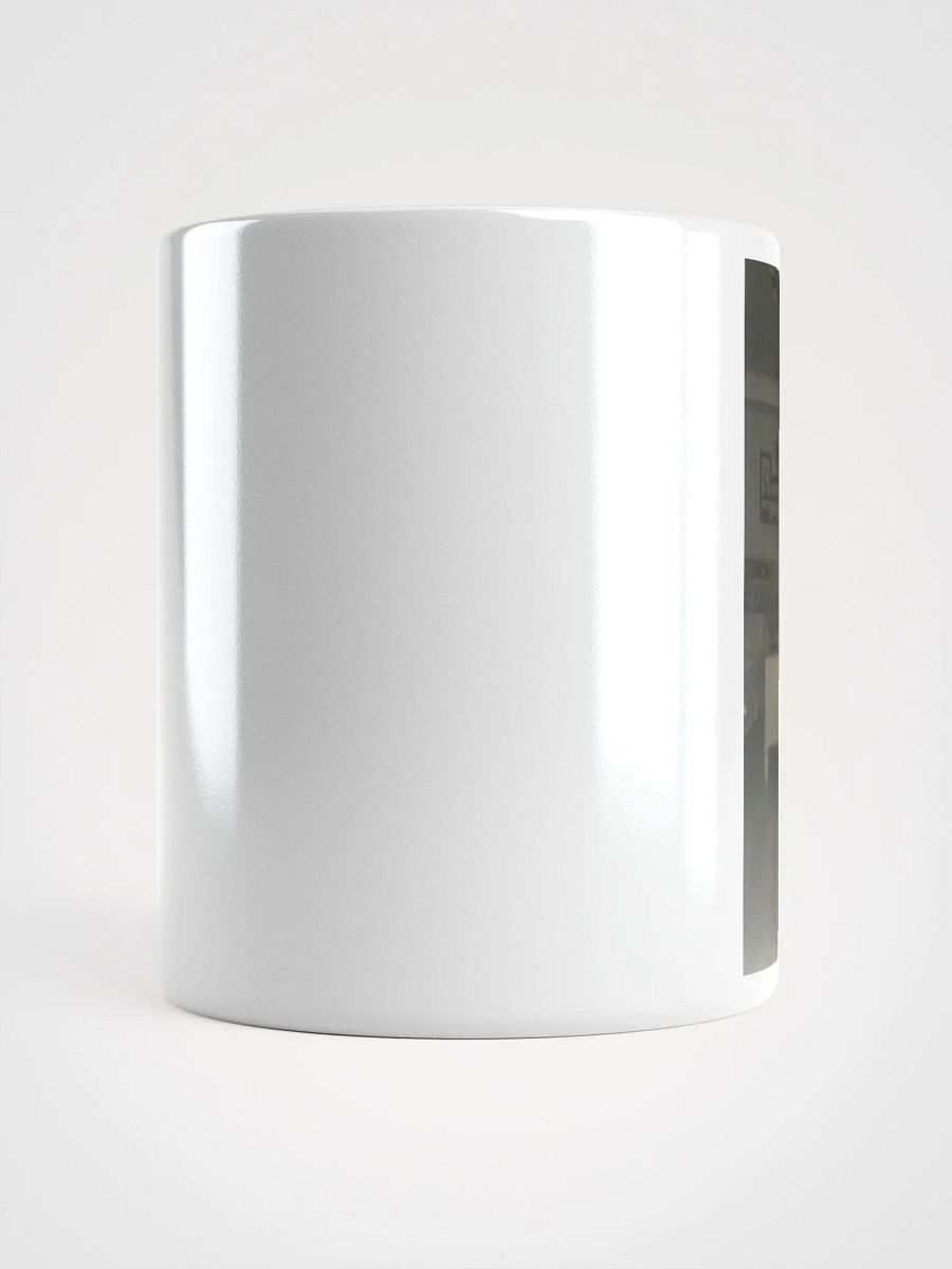 White Glossy Mug ：hygiene guy product image (14)