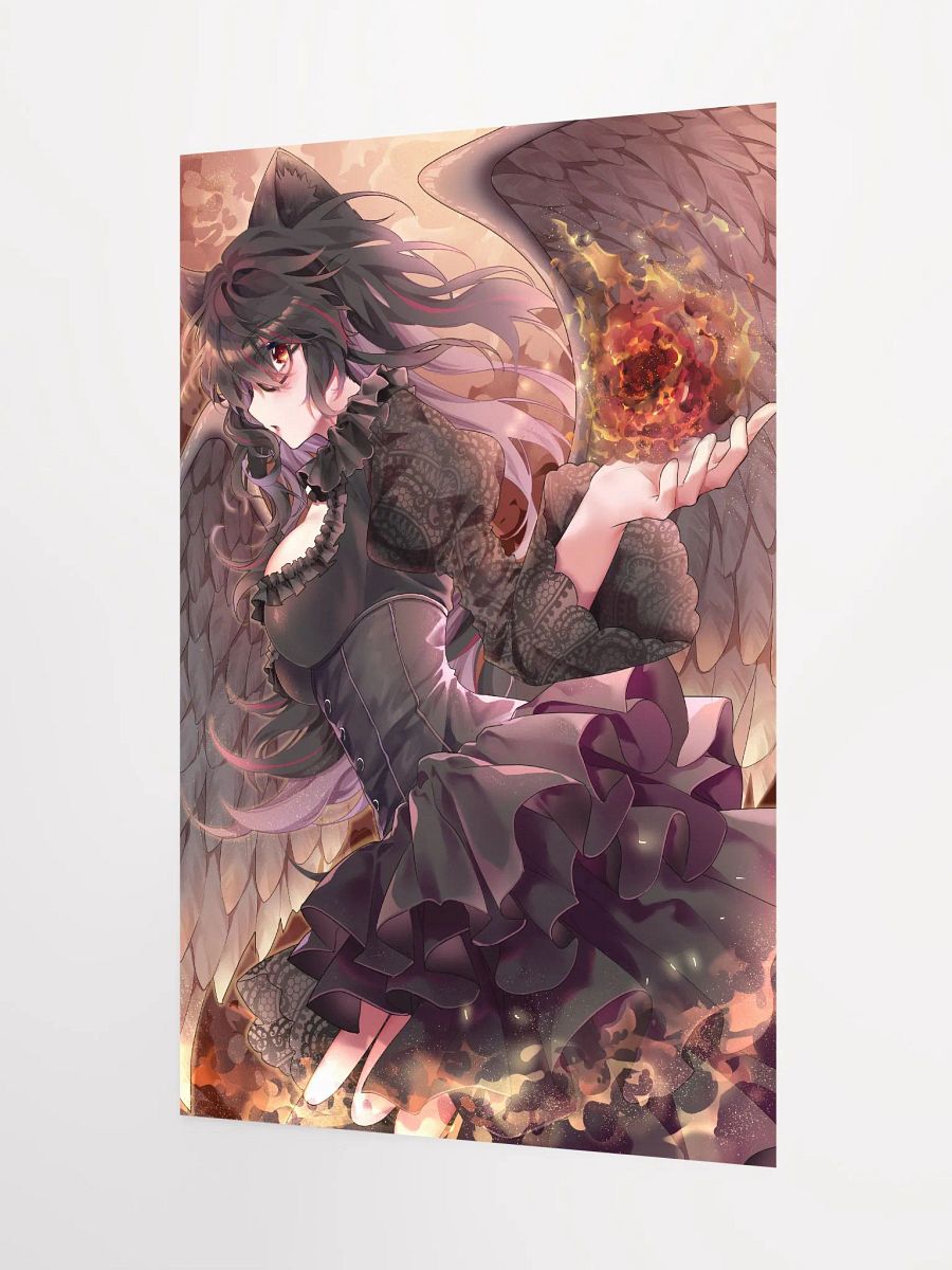 Mizuki and Fire Poster product image (3)