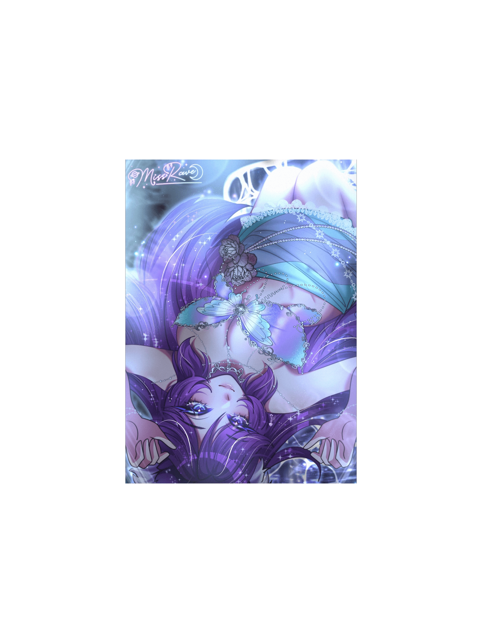 Miss Rave Celestial Beach Print product image (3)