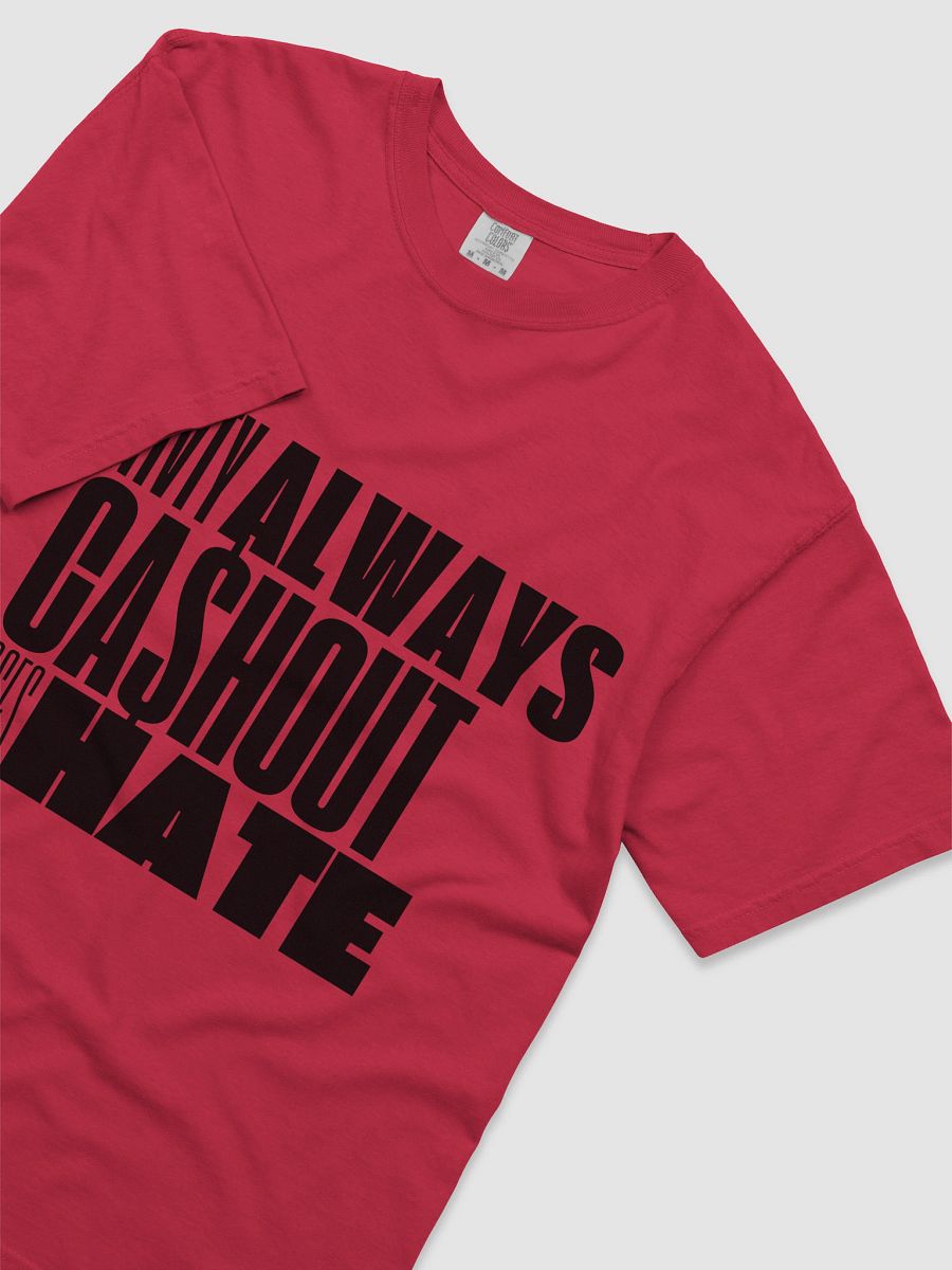 CASHOUT Signature Tee (Black Letters) product image (19)