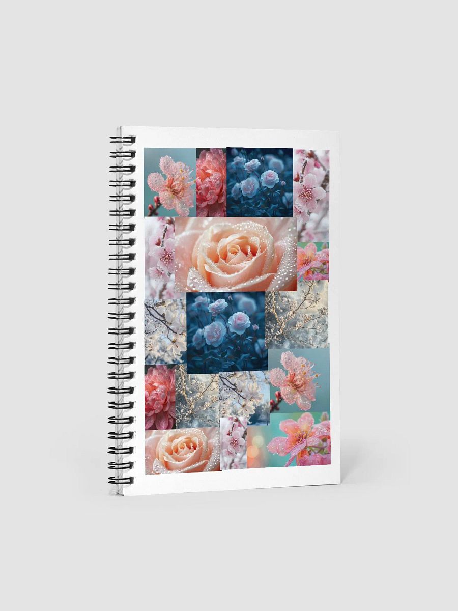 Floral Serenity Spiral Notebook product image (1)