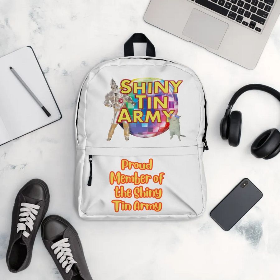 Shiny Tin Army Backpack product image (5)
