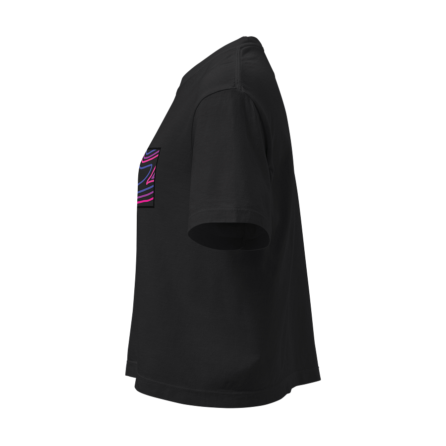 Topographic Pride Bi Shirt product image (3)