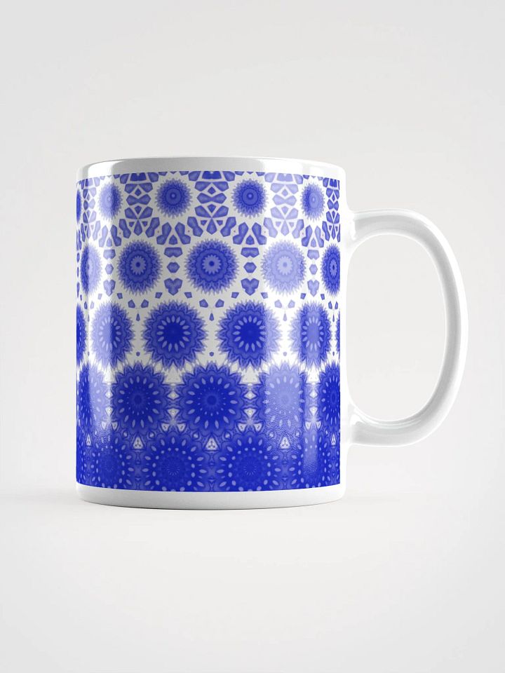 Blue & White Daisy Mug product image (1)