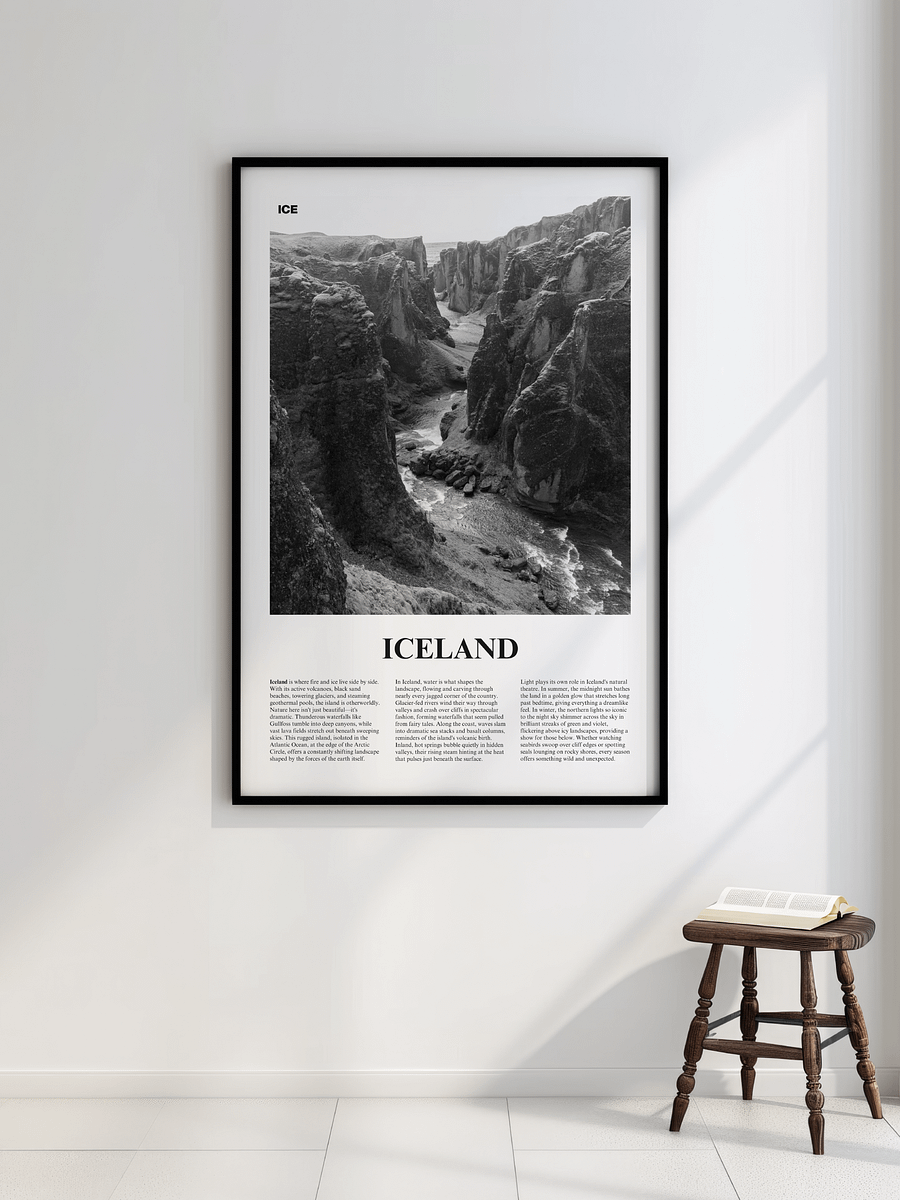 Iceland 02 Newspaper Poster product image (4)