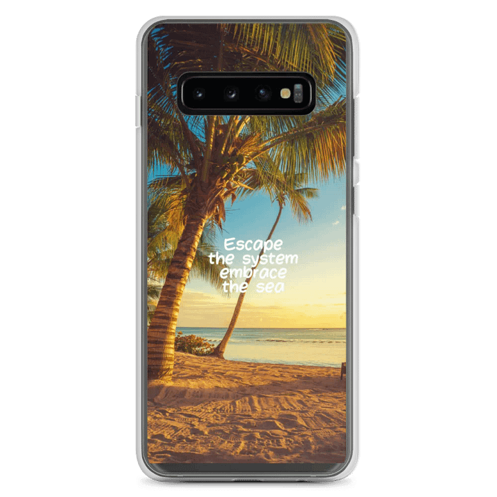Tropical Escape Samsung® Clear Case product image (2)