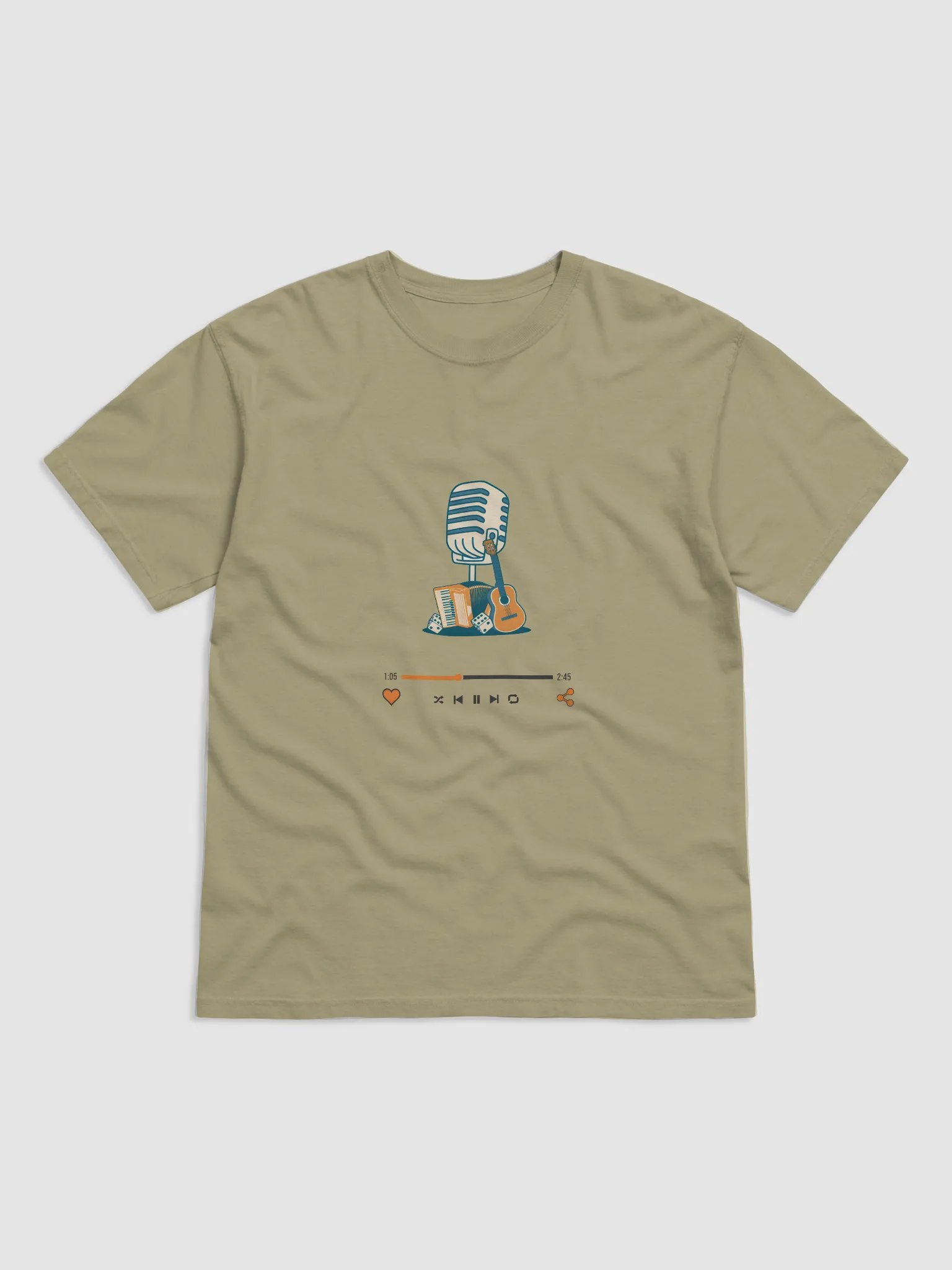 Vintage Mic Musician Tee product image (1)