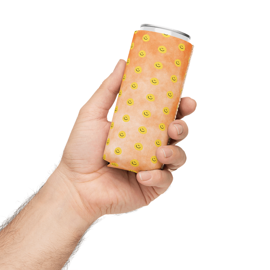 Smiley Tie Dye Coozie - Orange product image (3)