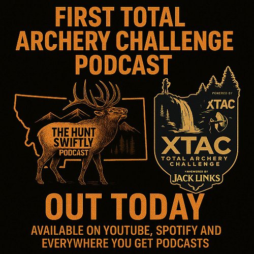 🚨 NEW EPISODE OUT NOW! 🚨
The very first Hunt Swiftly Total Archery Challenge podcast is officially LIVE! 🎯

Available now on ...