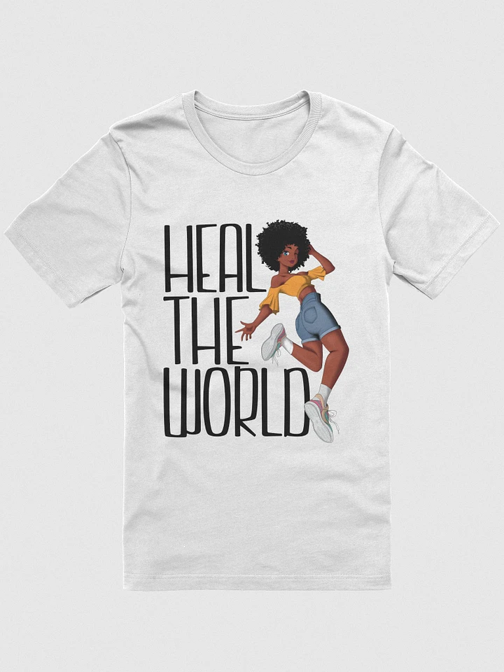 Heal the World Girl (White Shirt) product image (1)