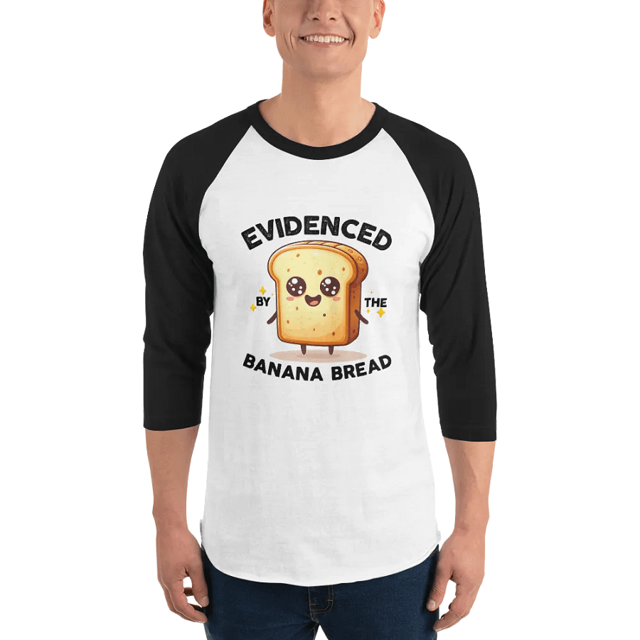 Evidenced by the Banana Bread | Baseball Tee product image (3)