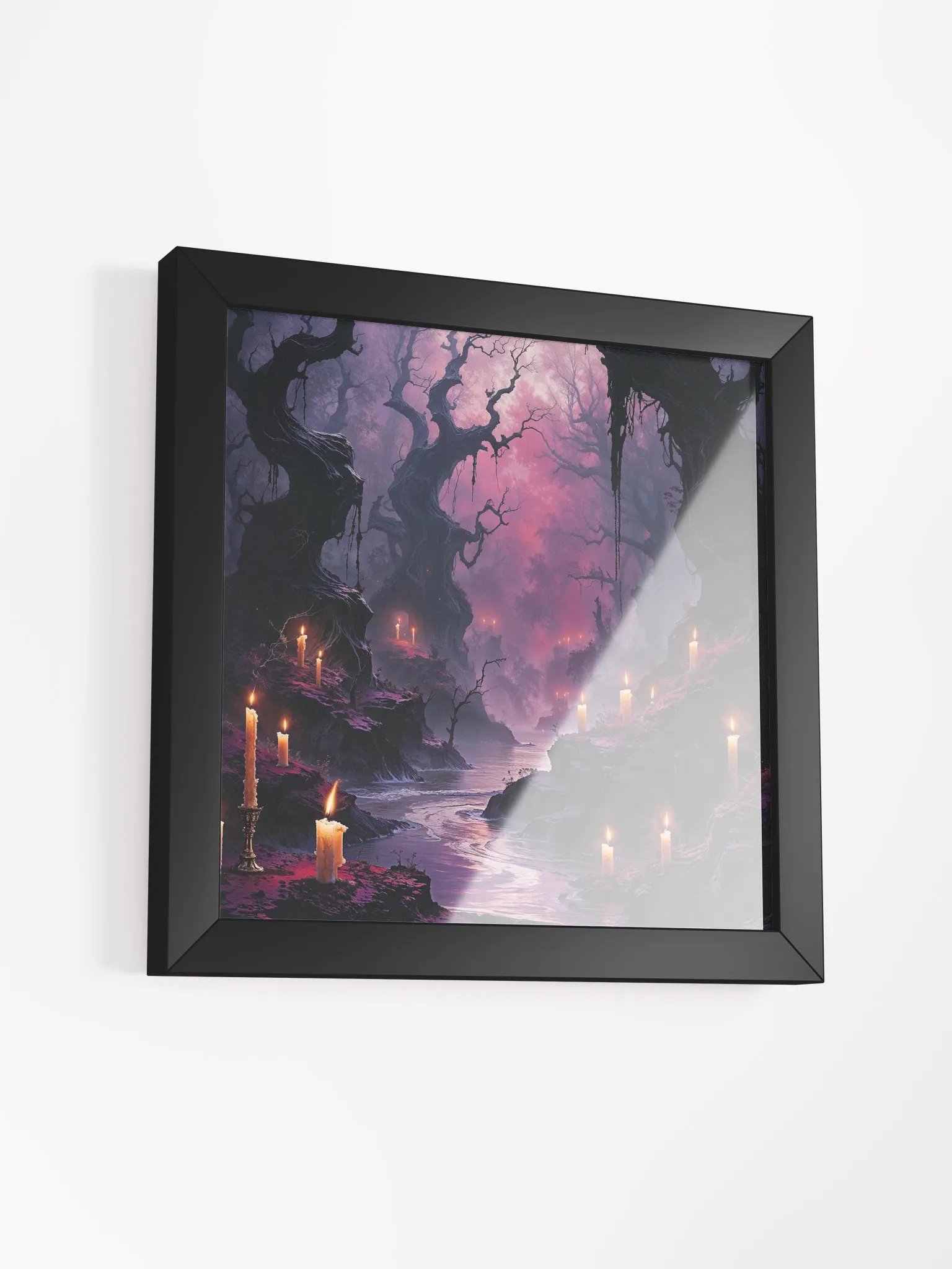 Candles of the Forsaken Framed Print product image (33)