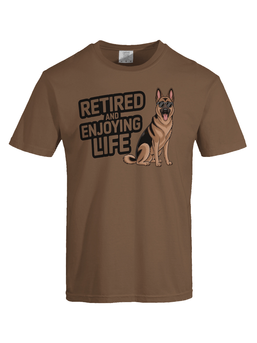 Retired German Shepperd Graphic Tee product image (95)