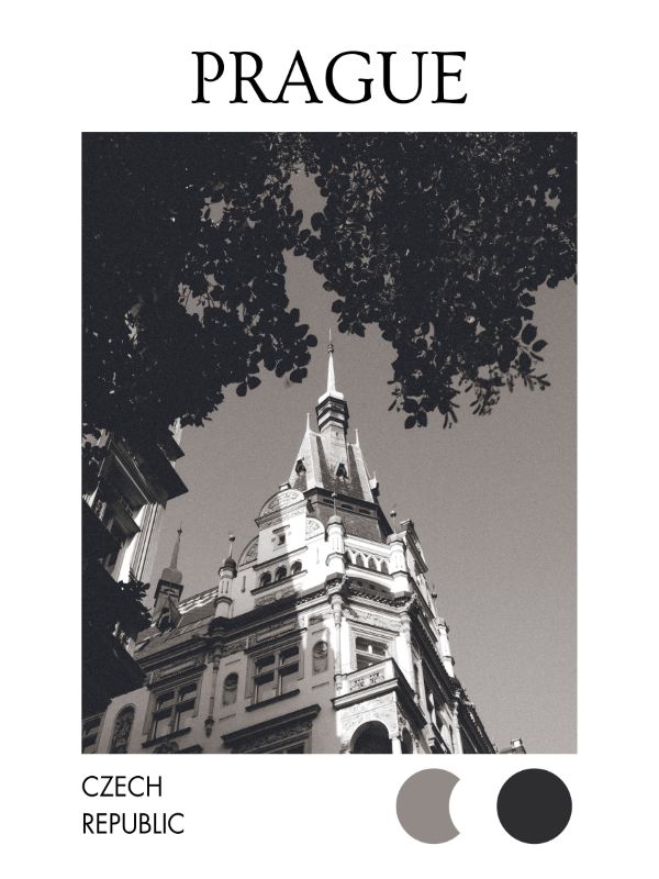 Spires of Prague III - Digital product image (1)