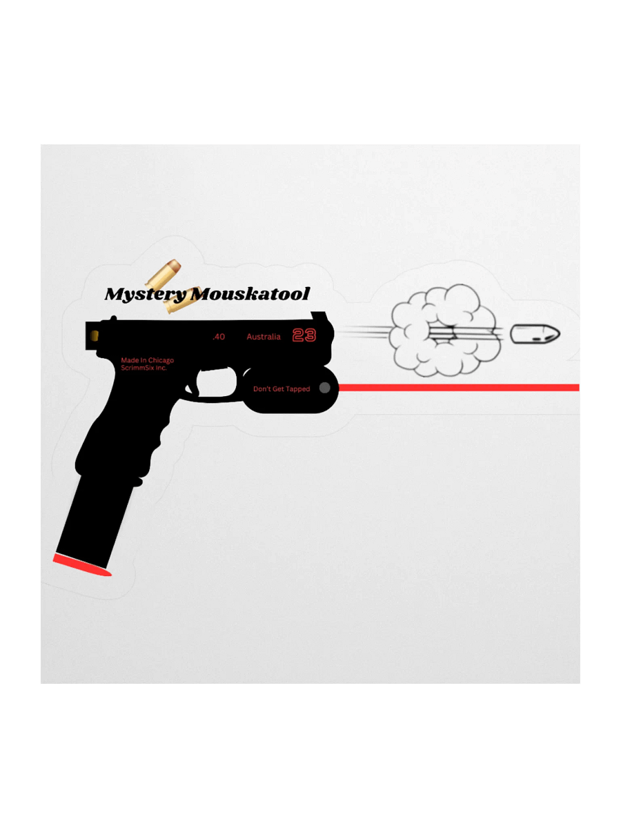 G23 Red Button Sticker product image (1)