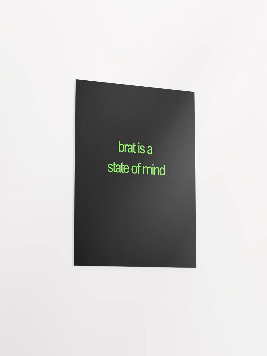 brat is a state of mind poster product image (39)