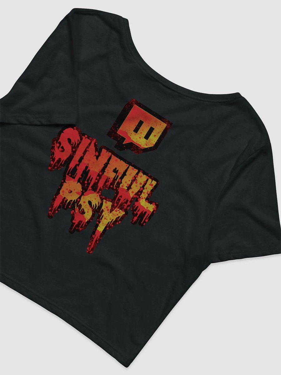 Scorpion X Gengar (Galaxy) Bella+Canvas Crop Baby Tee product image (4)