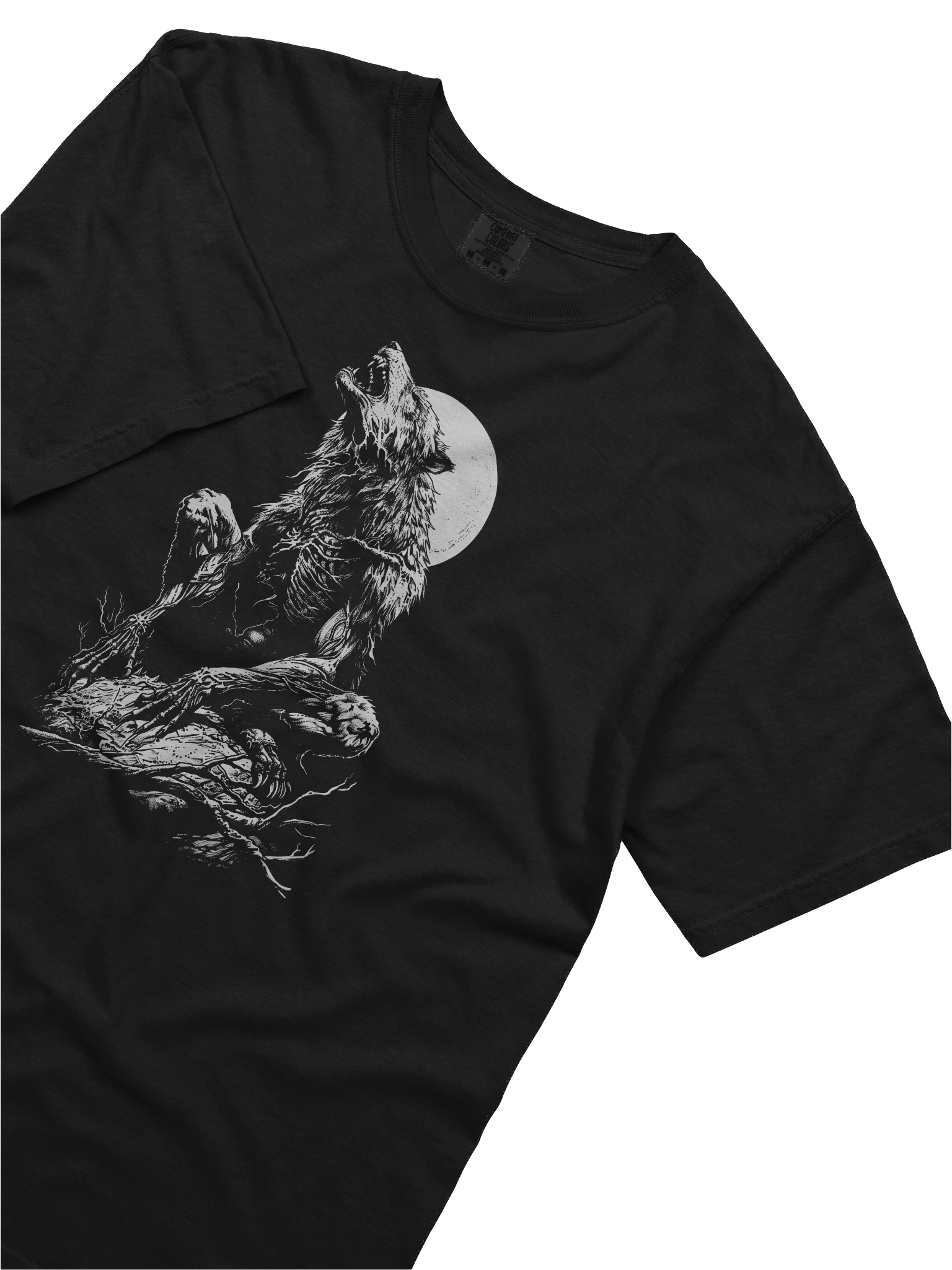 Werewolf Howling Lycanthropy Transformation Horror Monster T-Shirt product image (5)