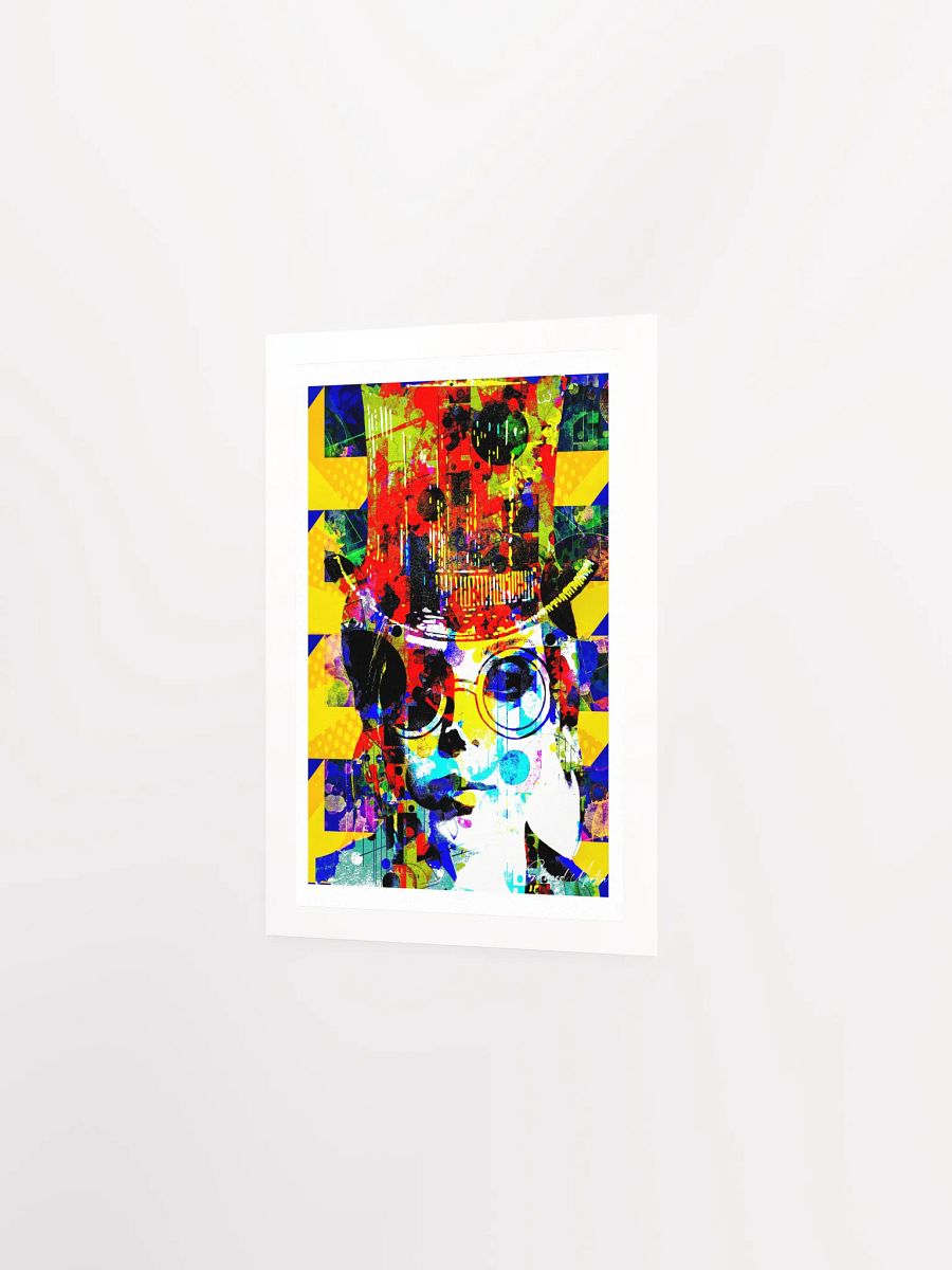 'Picadilly' by Edward Martin: Mixed Media Collage Print product image (3)