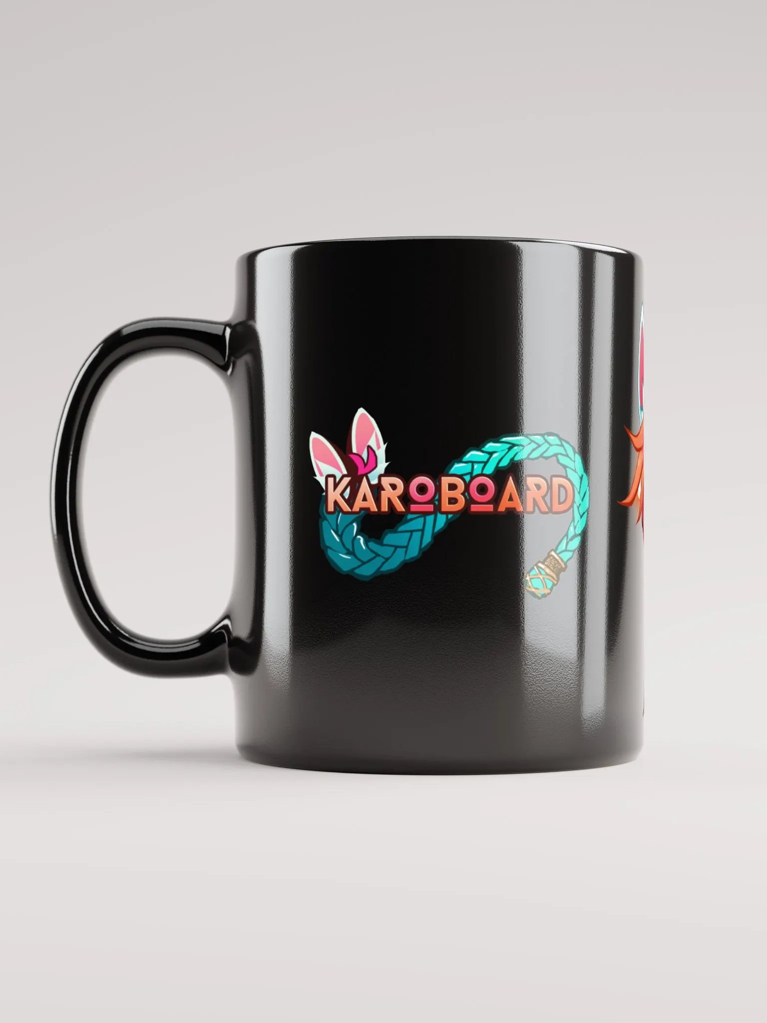 Karo Rave Black Glossy Mug product image (1)