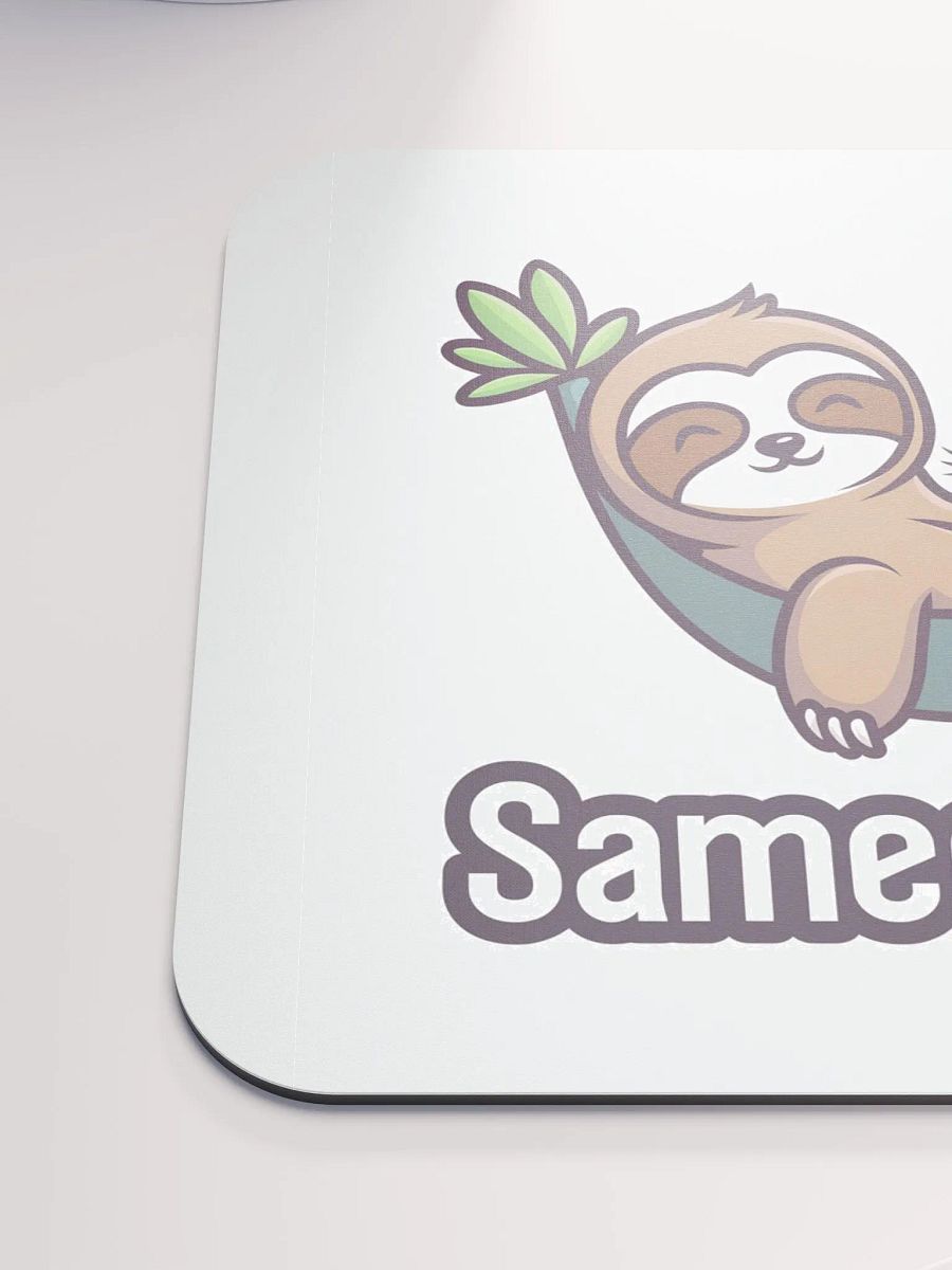 Lazy Days mouse pad product image (6)