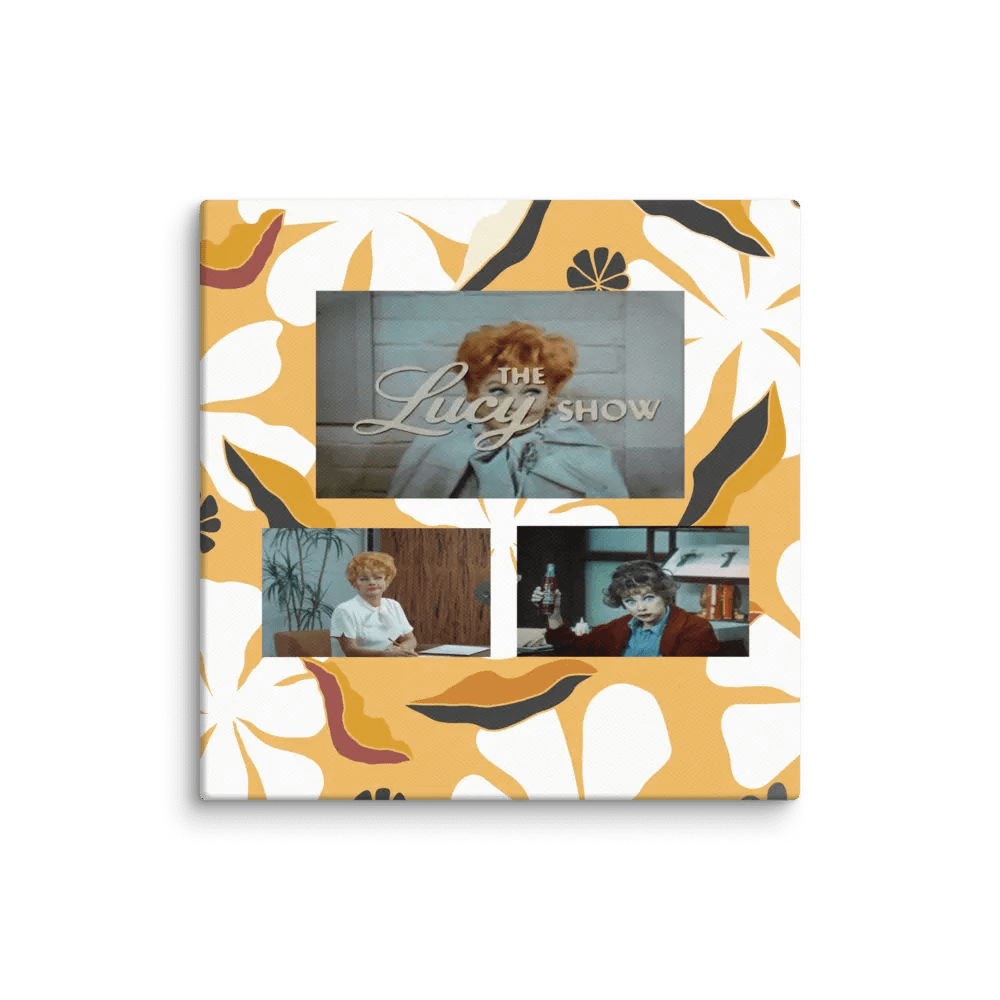 "Turbid" Lucy Floral Canvas product image (1)