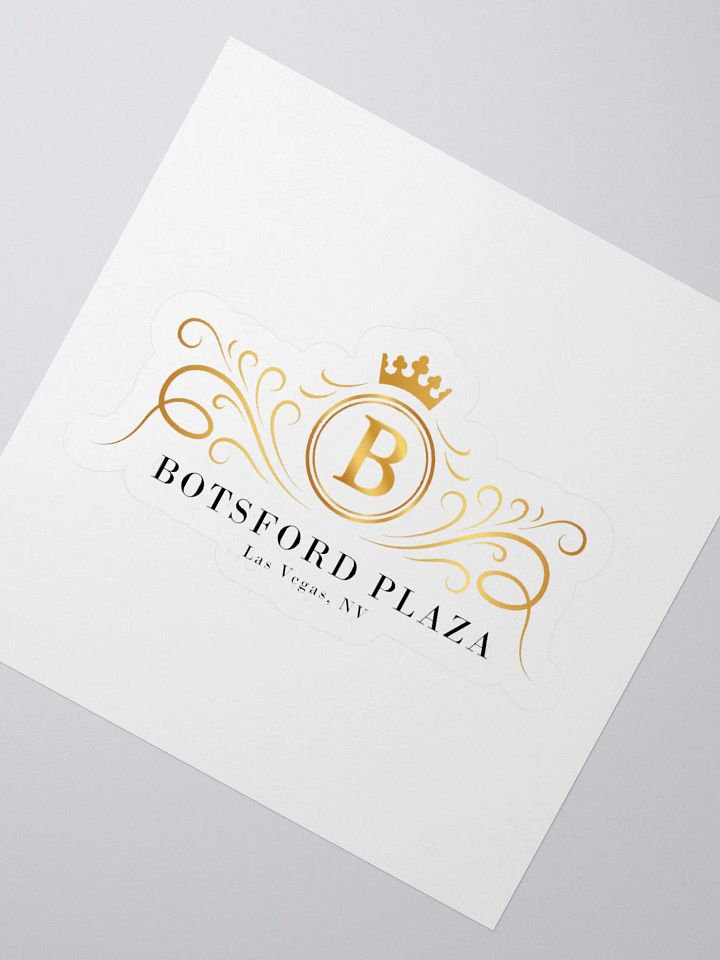 Botsford Plaza Kiss Cut Sticker product image (5)