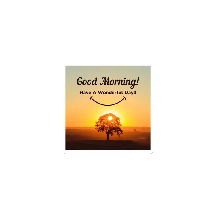 Smiling Sunrise Die-Cut Magnets product image (1)